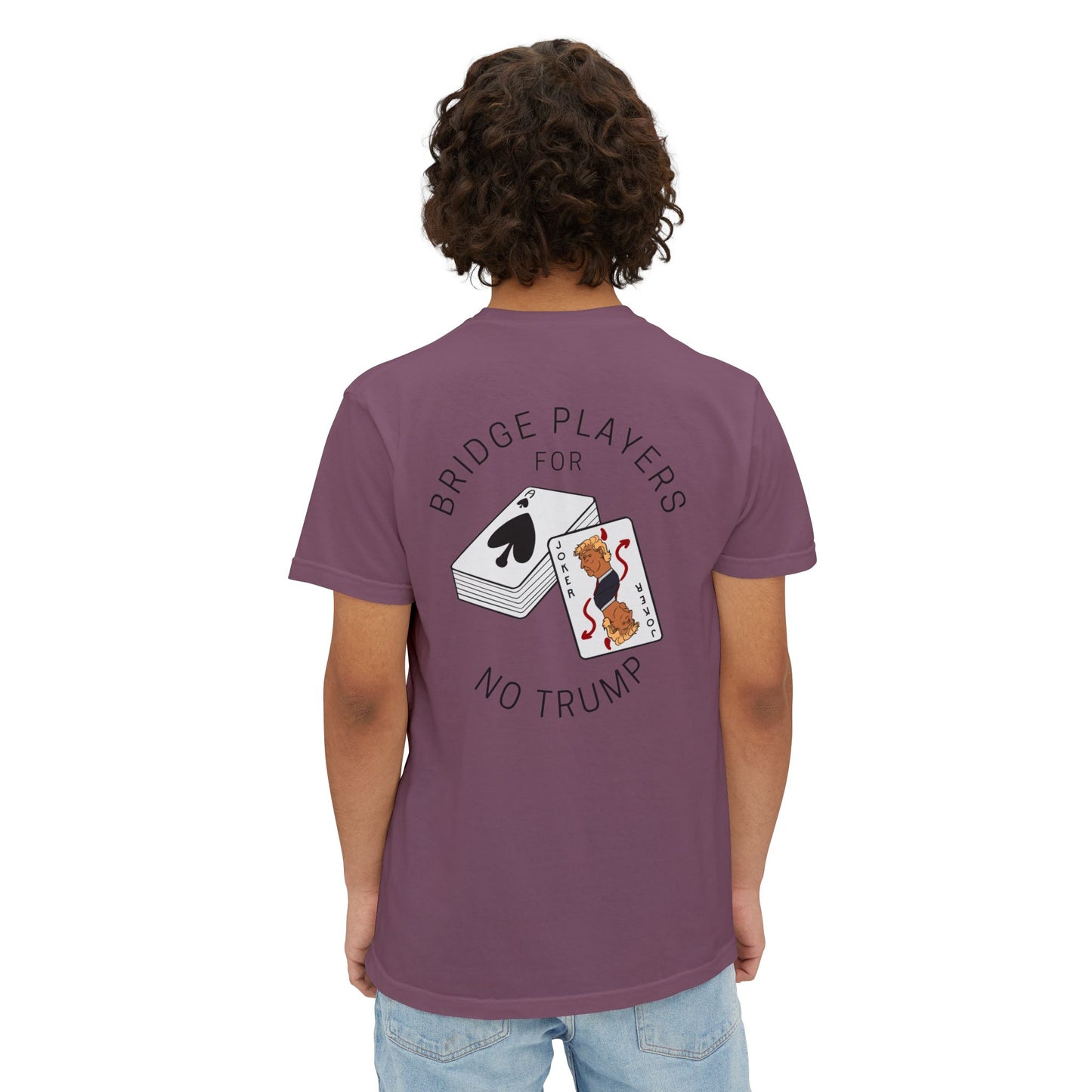 Bridge Players For No Trump - Unisex - Pocket T-Shirt