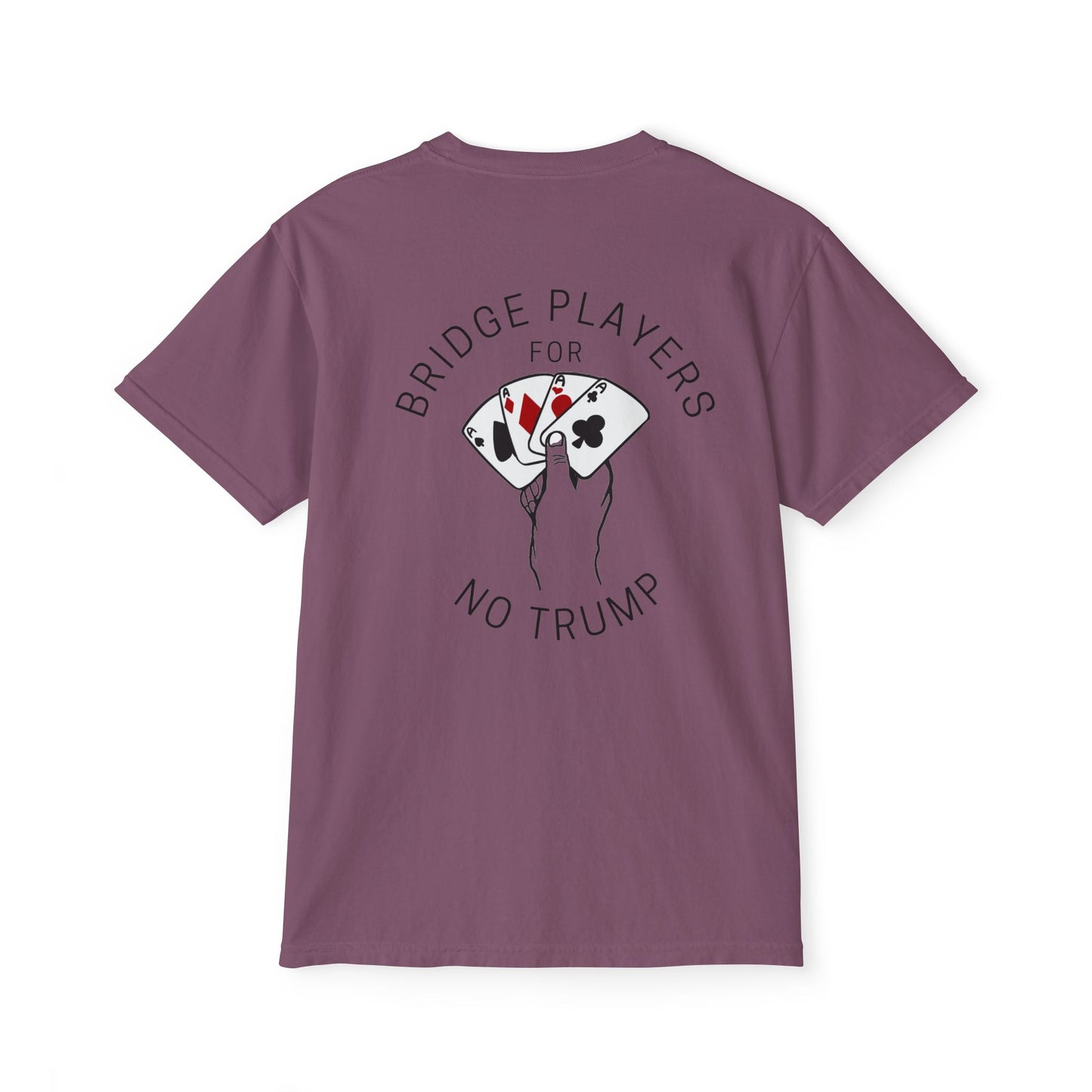Bridge Players For No Trump - Hand Design - Unisex - Pocket T-Shirt