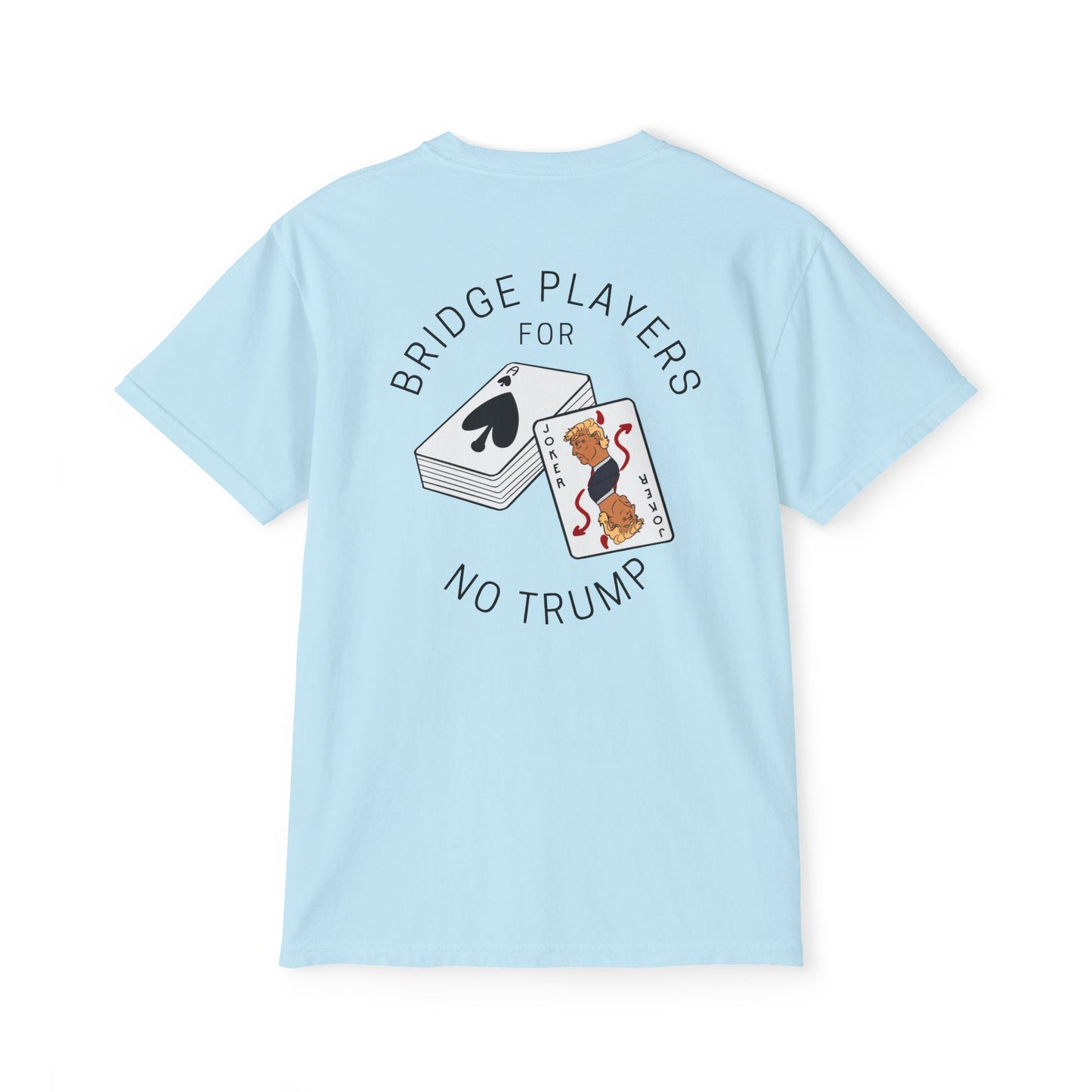 Bridge Players For No Trump - Unisex - Pocket T-Shirt