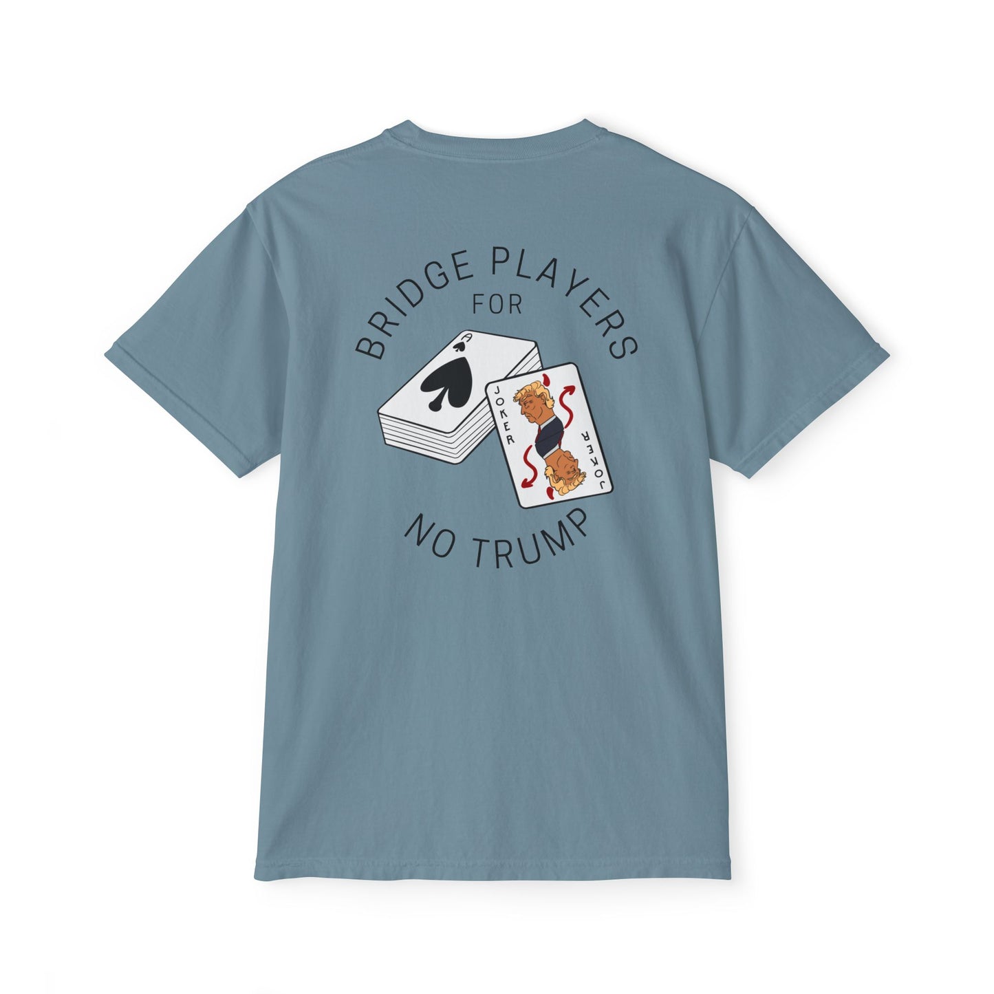 Bridge Players For No Trump - Unisex - Pocket T-Shirt