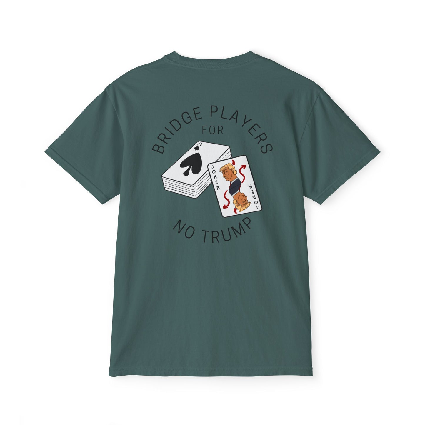 Bridge Players For No Trump - Unisex - Pocket T-Shirt