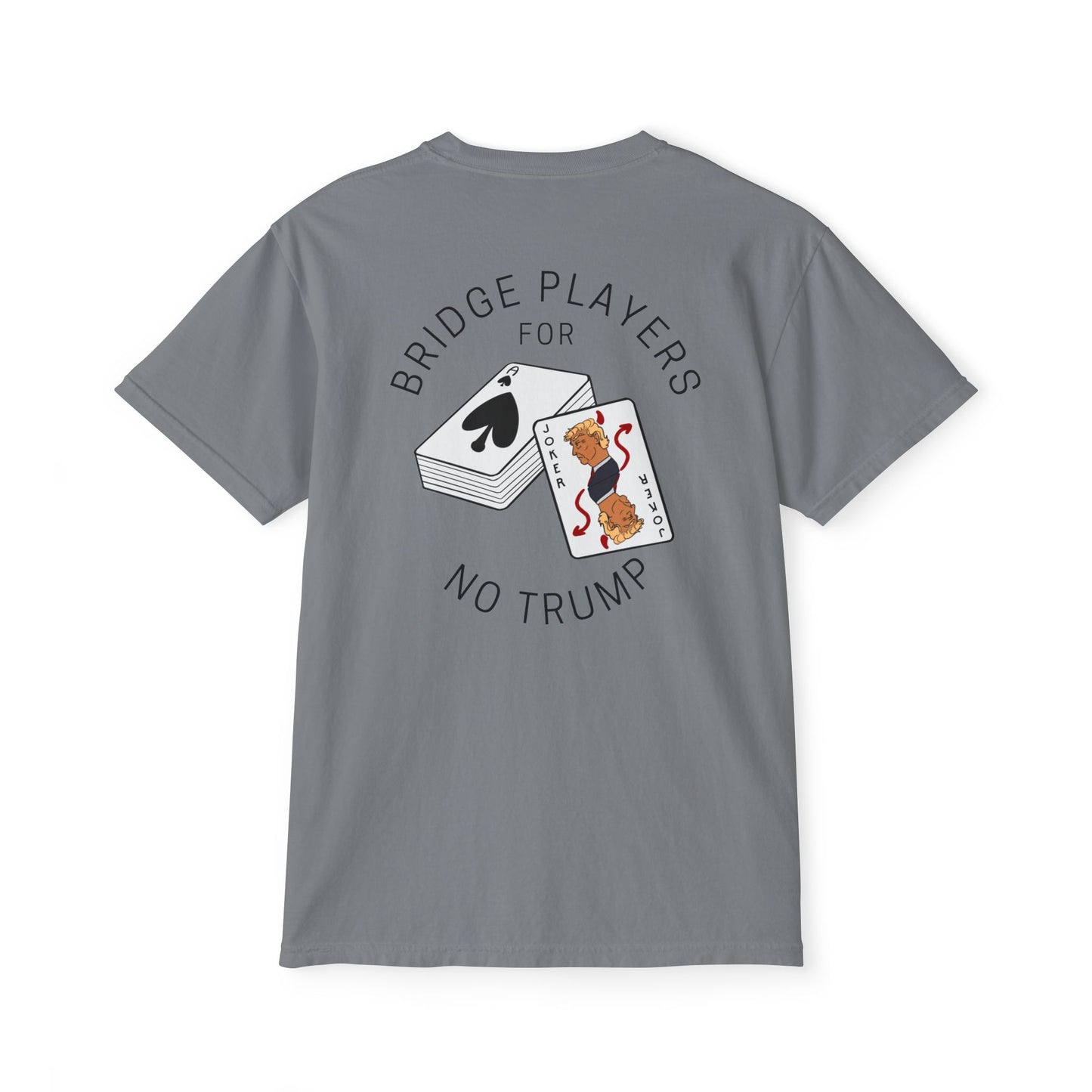 Bridge Players For No Trump - Unisex - Pocket T-Shirt