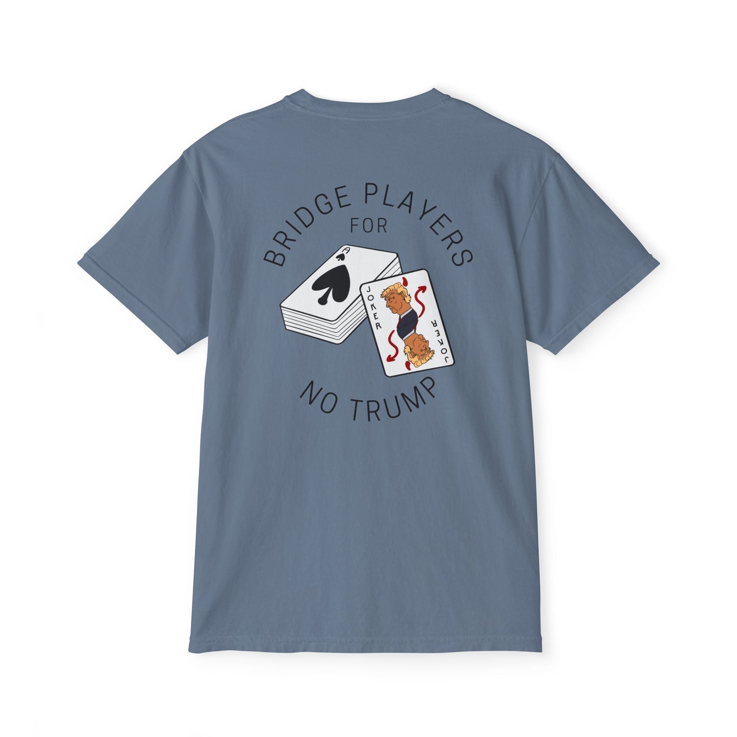Bridge Players For No Trump - Unisex - Pocket T-Shirt