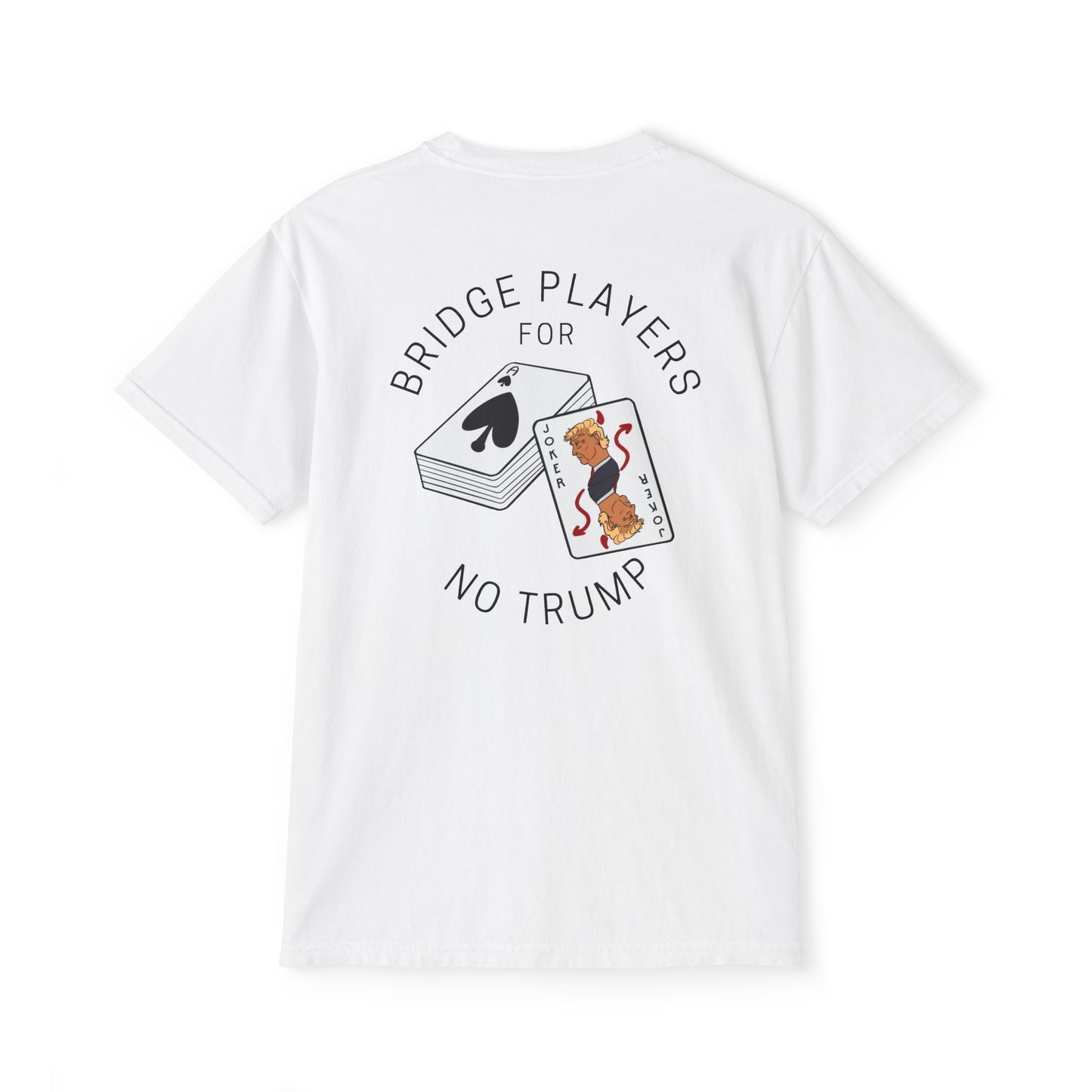 Bridge Players For No Trump - Unisex - Pocket T-Shirt