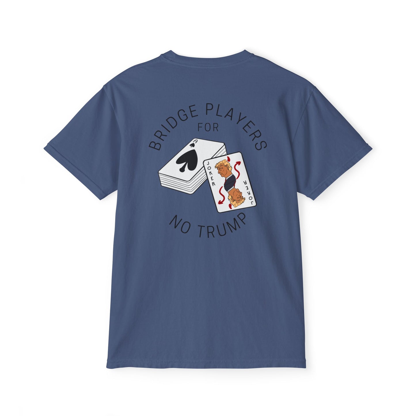 Bridge Players For No Trump - Unisex - Pocket T-Shirt