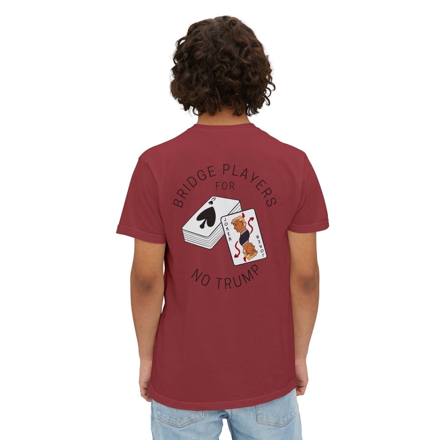 Bridge Players For No Trump - Unisex - Pocket T-Shirt