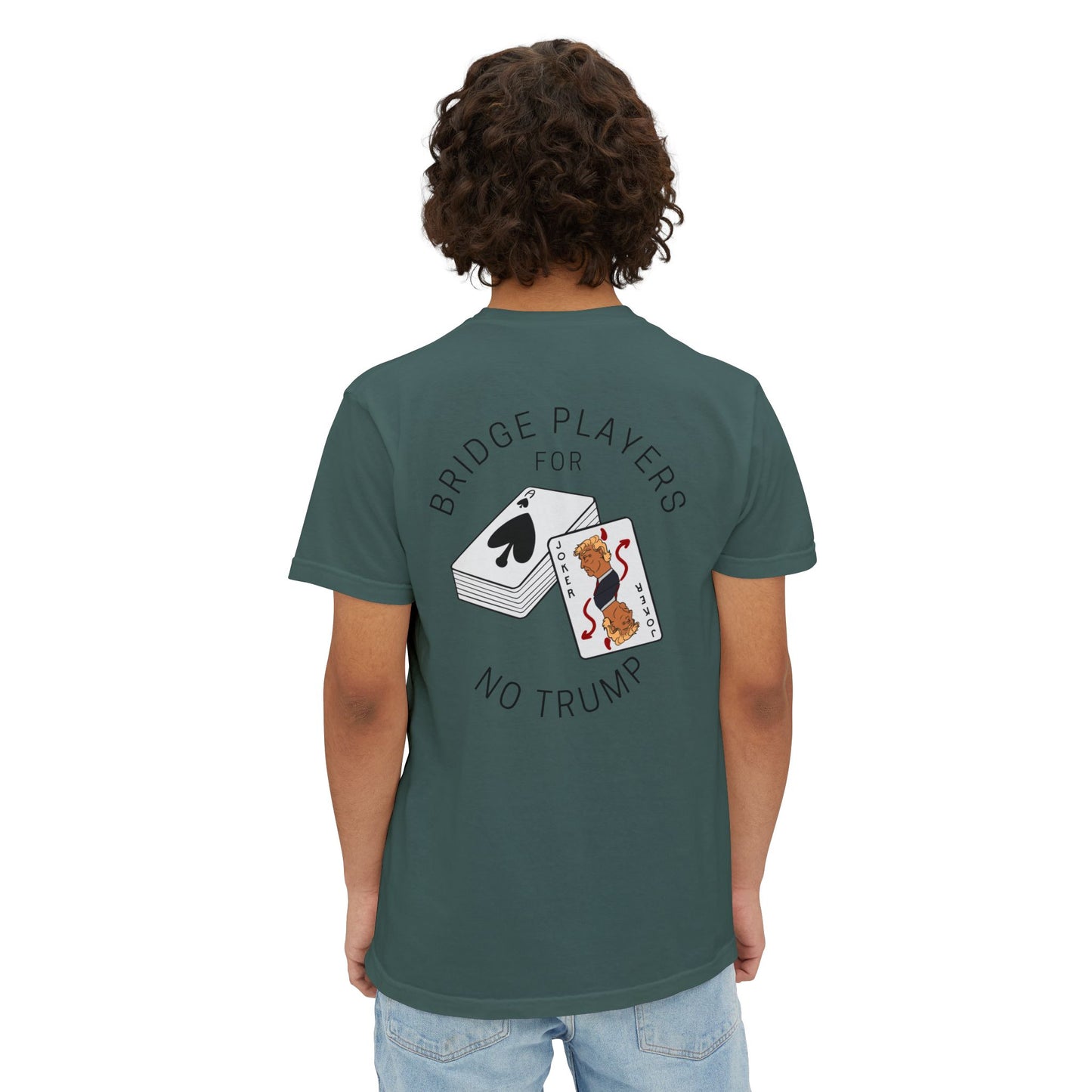 Bridge Players For No Trump - Unisex - Pocket T-Shirt