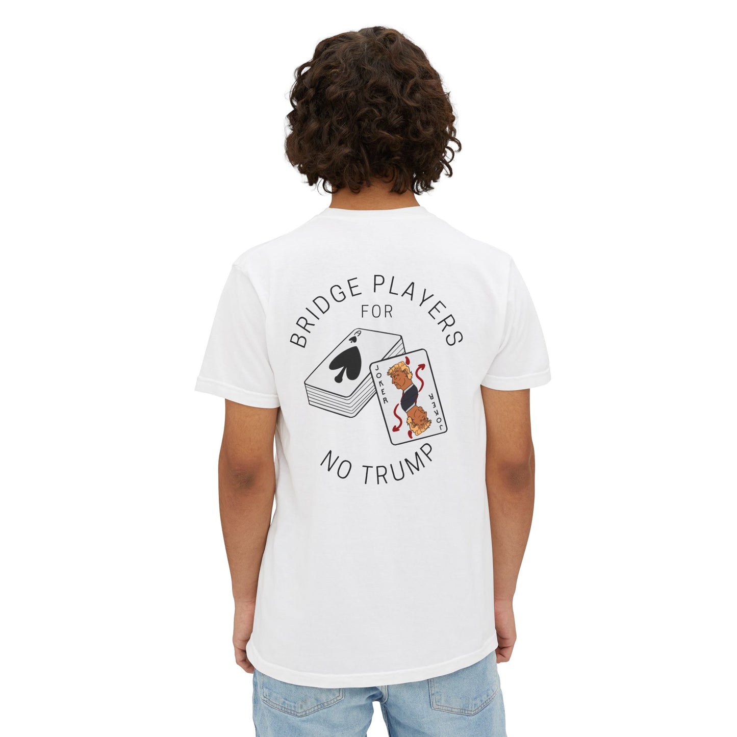 Bridge Players For No Trump - Unisex - Pocket T-Shirt