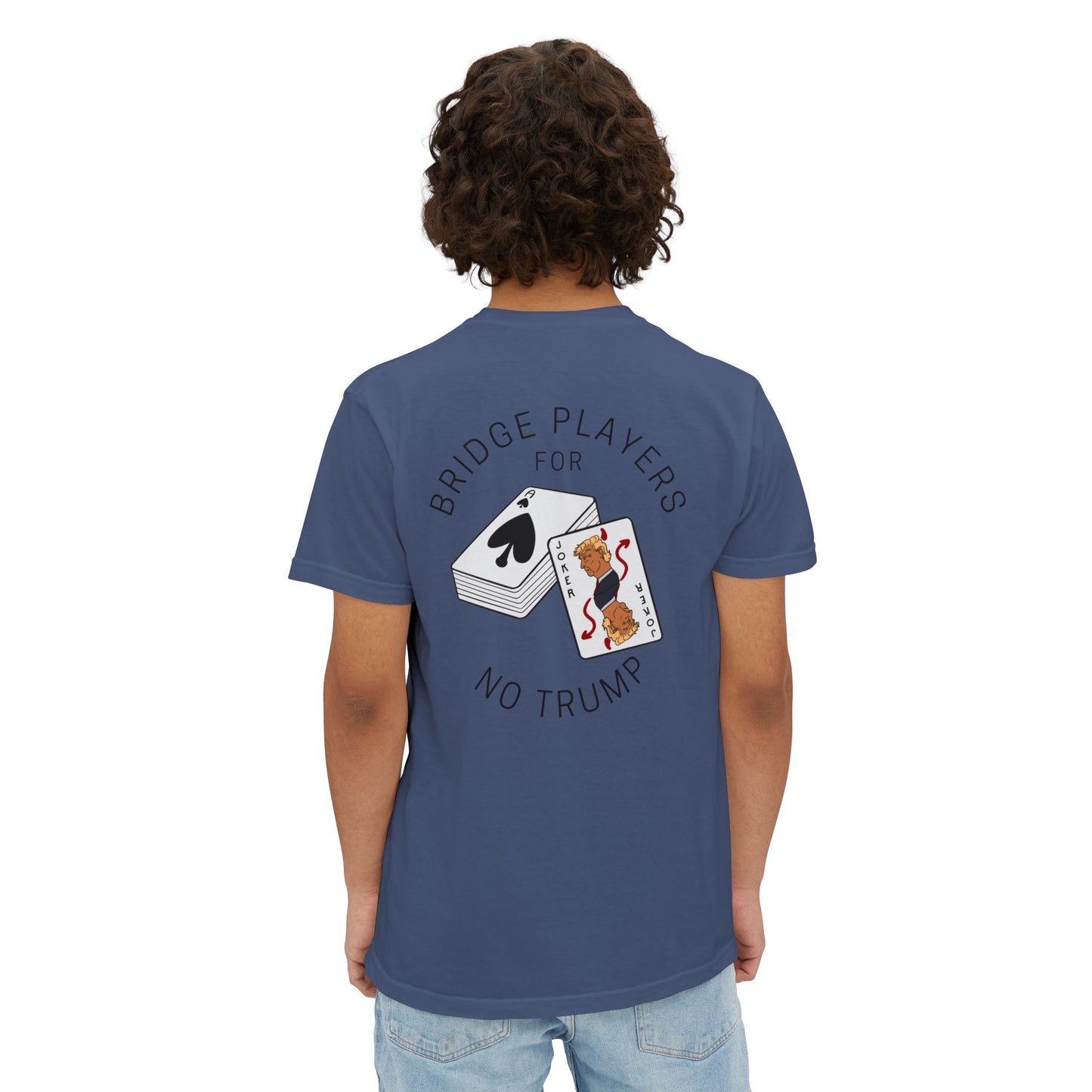 Bridge Players For No Trump - Unisex - Pocket T-Shirt